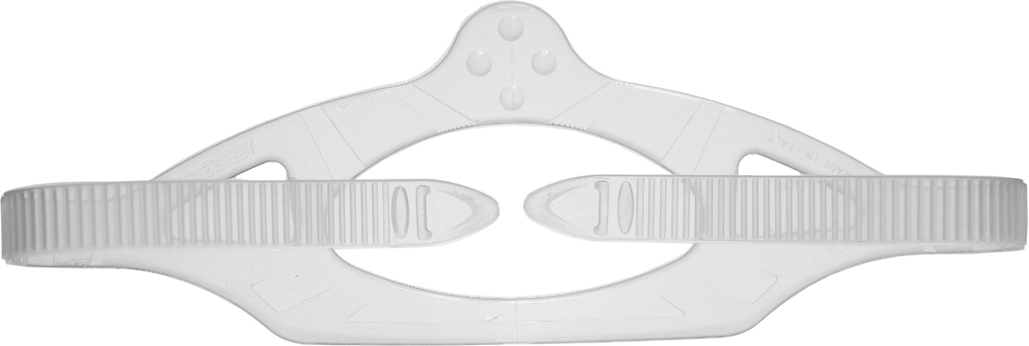 Cressi Unisex's Replacement Strap for Mask, Clear, 17 mm — image 1