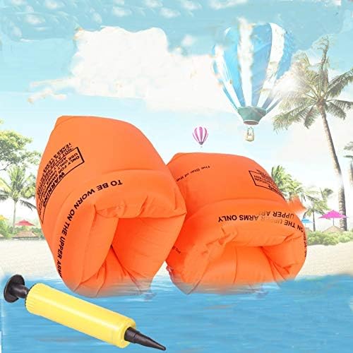 YTH Arm Floaties Inflatable Swim Arm Bands Floater Sleeves Swimming Rings Tube Armlets for Kids Toddlers and Adults