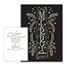 Christmas Pines Typography Cards / 24 Holiday Cards With White Envelopes / 5'' x 7'' Winter Greeting Cards / 3 Festive Designs With Inside Verses/Made In The USA