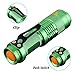 Pocketman Pack of 5, 7W 300LM 3 Modes Mini LED Flashlight Torch Tactical Lamp