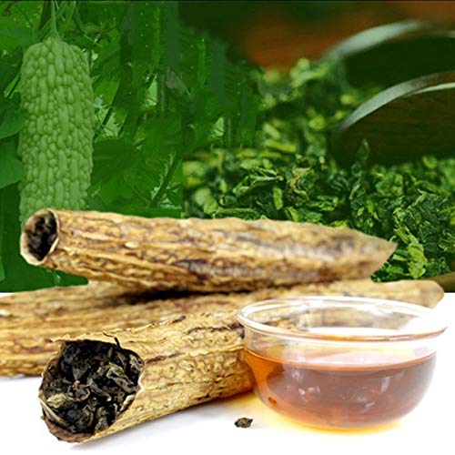 2 Stück / ca. 125g Kellerkohle Bitterkürbis Tieguanyin Tee Süßer TiKuanYin Oolong Tee Tonic Herbs Tee Sheng Cha… – Bild 3