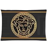 Custom Soft Cotton Pillowcase Popular 20*30 Inch Luxury Versace Comfortable Two Sides Printed Cushion Cases