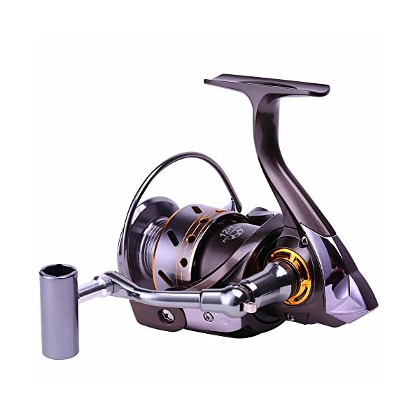 Sougayilang-Leftright-Interchangeable-Collapsible-Handle-Spinning-Fishing-Reel-with-521-Gear-Ratio-121-Ball-Bearings-for-Freshwater-Saltwater-Fishing