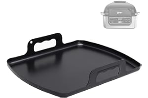 BMMXBI Non-Stick Grill Griddle Plate for Ninja AG301 AG300 AG400, Replacement Parts for Ninja Foodi Grill Griddle AG300C, AG301C, AG302, IG301A, 123KY300
