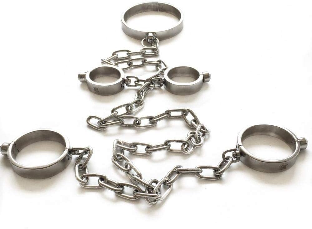 Locking Stainless Steel Full Shackle Set