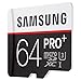 Samsung MB-MD64DA/AM Pro Plus 64GB MicroSDXC Memory Card - 95MB/s Read, 90MB/s Write