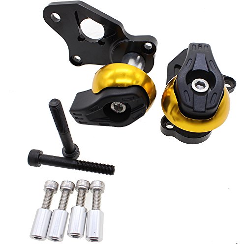 Rzmmotor Motorcycle Billet Frame Sliders Crash Pads Protector fit for SUZUKI GSX-R 600 750 2006-2012