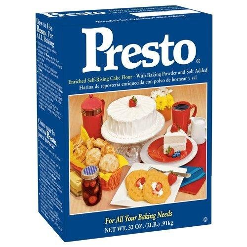 Presto Self Rising Cake Flour, 32-Ounce Box