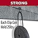Grip Clip Roof Clips for Installing Heat Tape, Prevents Ice Dam Damage to Roof and Gutters, Simple Nail Free Cable Clips (25 Pack) (.325, Raw Aluminum)