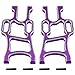 Hobbypark 108019 108819 Aluminum Front Lower Arms (L/R) Purple for 1/10 Scale Redcat Volcano Epx/epx PRO Exceed RC Infinitive Monster Truck 08005 Upgrade Parts