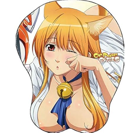 Amazon Com Wallscrollposters Cat Planet Cuties Anime Featuring Sexy Eris Breast Boob Oppai Mouse Pad Home Kitchen