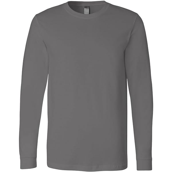 Gildan Mens 4.5 oz. SoftStyle Long-Sleeve T-Shirt G644 -CHARCOAL