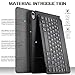 Luibor Keyboard Case for iPad Pro 11 2018 Cover Case with Removable Wireless Keyboard & Pencil Slot (Apple Pen Charging Supported) Case Fitting Apple iPad Pro 11 2018 Tablet (Black)