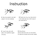 Dual Magnetic Eyelashes, 0.2MM Ultra Thin Magnet Eyelashes 3D Fiber Reusable without Glue for Natural Look, Perfect Size For All Women Eyes (2 pairs / 8 pieces)