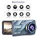 Dual Dash Cam Car Camera - Contain 32GB SD Card，Full HD 1080P Dash Camera for Cars，4“IPS Screen Dual Wide Angle Lens Car Dash Camera，G-Sensor，Cycle Recording