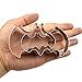 GXHUANG Batman Sugar Cookie Cutters Set - Stainless Steel, Set of 2, for Anniversary Birthday Wedding Party