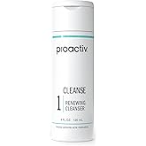 Proactiv Acne Cleanser - Benzoyl Peroxide Face Wash and Acne Treatment - Daily Facial Cleanser and Hyularonic Acid Moisturizer with Exfoliating Beads - 90 Day Supply, 6 Fl Oz
