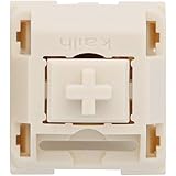 NovelKeys x Kailh Cream Switch 4pin RGB SMD Linear 55g Force 5pin mx Clone Switch for Backlit Mechanical Keyboard 50m (Cream 