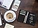 RFID Blocking Leather Travel Passport Holder With Snap, Bifold Wallet For Men And Women, Black