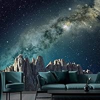 Wall Mural The Beautiful Space World Removable Self-Adhesive Wallpaper Wall Decoration for Bedroom Living Room - 66x96 inches