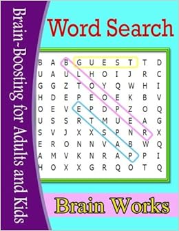 Brain Works Word Search The World Largest Brain Boosting Entertainment For Adults And Kids Daily Peky Amazon Com Books