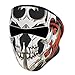 Astra Depot 2 In 1 Reversible Warm Black Tribal Classic Skull Neoprene Full Face Mask Facemask Headwear Outdoor Sport Ski Skiing Snowmobile Snowboard