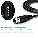 TV Antenna,Clearview HDTV Antenna Indoor 50 Mile Range with Detachable Amplifier Signal Booster,USB Power Supply Digital HD Antenna and 10FT High Performance Coaxial Cable,Black