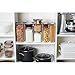 Rubbermaid Container, BPA-Free Plastic, Brilliance Pantry Airtight Food Storage, Open Stock, Spaghetti (8.1 Cup)