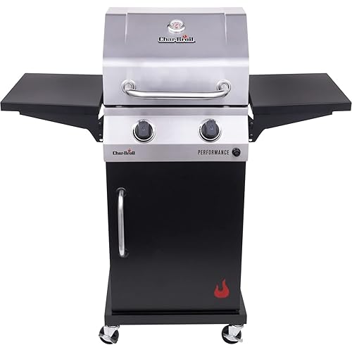Char-Broil Performance 2-Burner Cabinet-Style Propane Gas Grill in