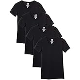 Kalon Women's 4-Pack V-Neck T-Shirt Base Layer