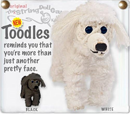 Toodles Poodle Puppie Dog The Original String Doll Gang Keychain Clip