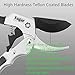 Fogar Pruning Shears Garden Shears Professional Sharp Hand Pruners with Carbon Coated Not-Rusting High Hardness SK-5 Blade Garden Clippers Trimmers with Robust Industrial Grade Springs and Locksthumb 1