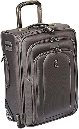 Travelpro Luggage Crew 9 20-Inch Expandable Bus Plus Rollaboard, Titanium, One Size