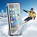 iPhone 6s Waterproof Case,Eonfine iPhone 6 Case Clear Protective Case IP68 Certified With Touch ID Screen Protector Ultra Slim Shockproof Case Cover for iPhone 6/6S White