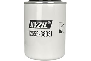 XYZIL Hydraulic Filter T2555-38031 Compatible with Kioti Tractor CS2210 CS2210S CS2220H CS2220HS CS2410 CS2410E CS2410F CS251