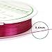 Md trade 10 Rolls 10 Colors Jewelry Beading Wire 0.4MM Uncoated Copper Wire with Cutting Pliers for Crafts Beading Jewelry Making and Repair
