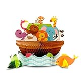 Noah's Ark Honeycomb Centerpiece Set