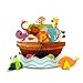 Noah's Ark Honeycomb Centerpiece Set