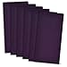 DII Variegated Tabletop Collection, Napkin Set, 20x20, Eggplant, 6 Piece