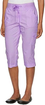 gloria vanderbilt violet capris