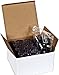 Vivaplex 2 oz Glass Bottles, with Black Fine Mist Sprayers, Cobalt Blue, 12-Count