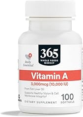 365 by Whole Foods Market, Vitamin A 10,000 IU, 100 CT
