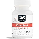 365 by Whole Foods Market, Vitamin A 10,000 IU, 100 CT