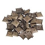 DN Vintage Square Upholstery Nails Tacks Studs Pins Furniture Decorative Pack Of 100