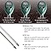 Besmon Soil Moisture Sensor Meter,Soil Test Kit Plant Moisture Meter 3-in-1 Soil pH Tester for Plant Care,Gardening, Farming, No Batteries Required