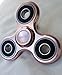 Metal Fidget Spinner Original Envolve (Rose Gold) - For focus, calm anxiety, and break nervous habits - Long spins 3-5 minutes (Gift Packaging)