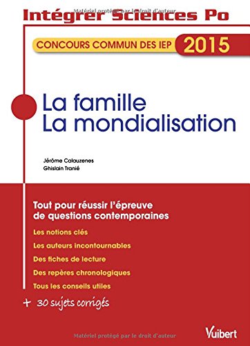 La  famille, la mondialisation