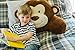 Animal Adventure | Monkey Character Backrest, Brown, 14
