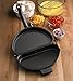 Fox Run Non-Stick Folding Omelette Pan, 8 inches, Metallic