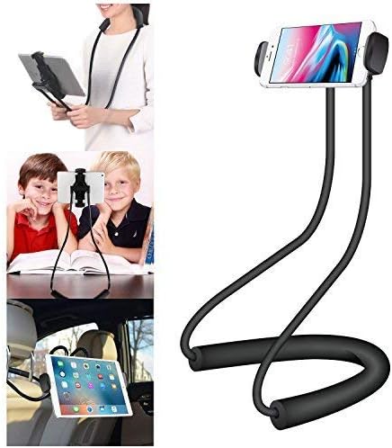 Cellet Lazy Neck Phone Mount, Tablet, Holder, 360 Rotating Mount Compatible for iPhone 13 Pro Max mini 12 11 Xr Xs X Samsung Note 20 10 9 S21 S20 S10 S9 Google Pixel 6 5 4 XL